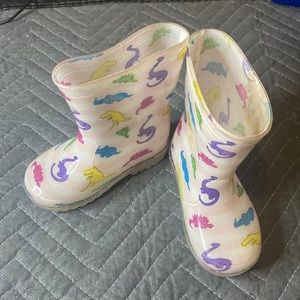 Dinosaur Rainboots
